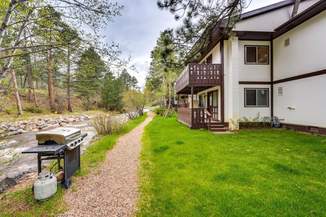Balcony With River Views! * Estes Park