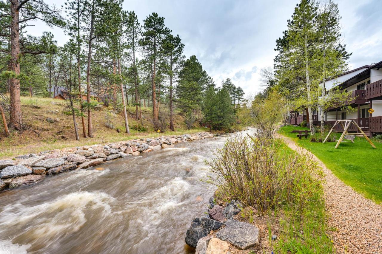 Balcony With River Views! * Estes Park