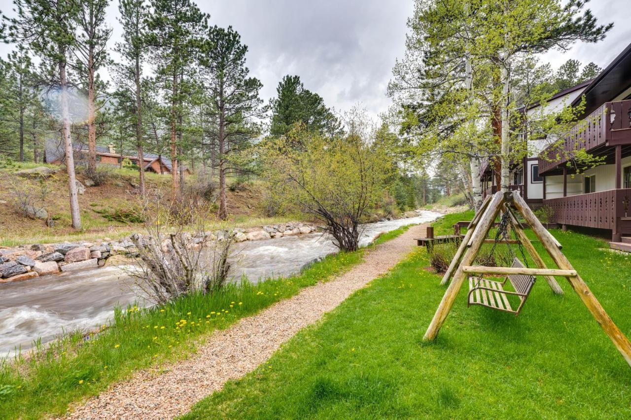 Balcony With River Views! * Estes Park